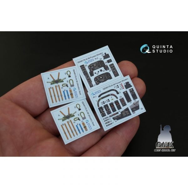 IA-58 Pucara (for KINETIC) INTERIOR 3D* Decal 1/48 – Image 2