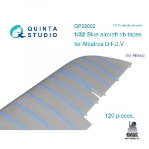Blue Rib Tapes Albatros D.I-D.V (for ALL KITS) INTERIOR 3D* Decal 1/32