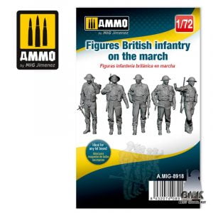 British infantry on the march 1/72