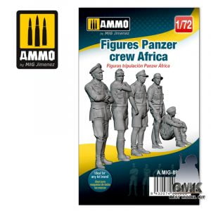 Panzer crew Africa Korps 1/72