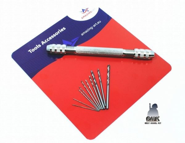 Hand Drill +10 Drill Bits