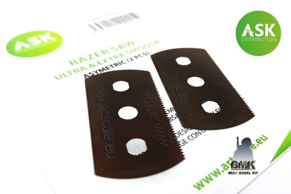 Razor Saw Ultra and Extra Smooth Asymetric 43/70 Teeth 2pc