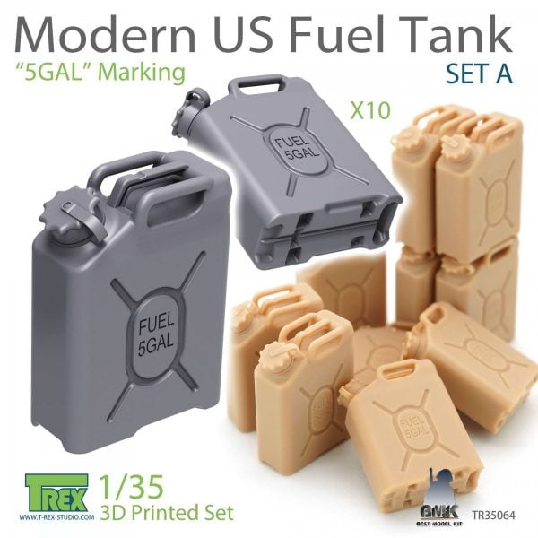 Modern US Fuel Tank Set A "5 Gal" 1/35