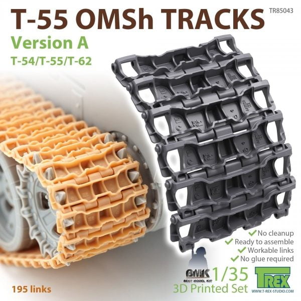 T-55 OMSh Tracks Version A