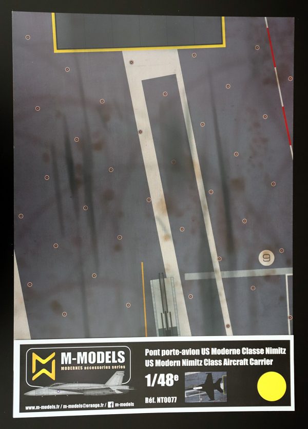 Pont de Porte Avions US Moderne Classe Nimitz - 1/48