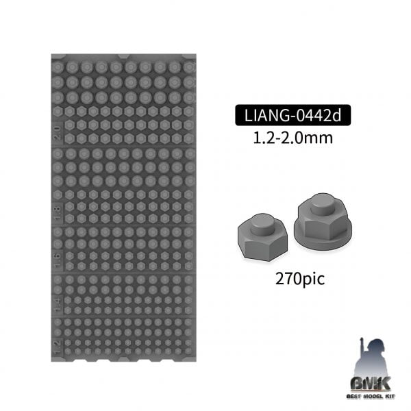 Models Nuts and Bolts D 1.2-2.0mm – Image 2