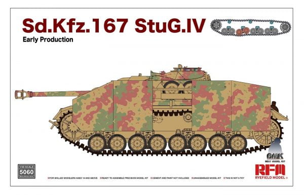Sd.Kfz.167 StuG. IV early Production with Workable Tracks Link