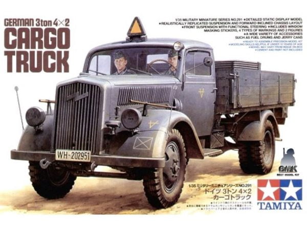 German 3ton 4x2 Cargo Truck