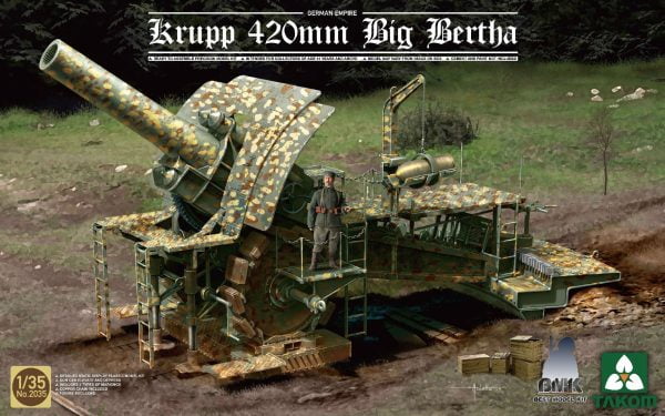German Empire 420mm Big Bertha Siege