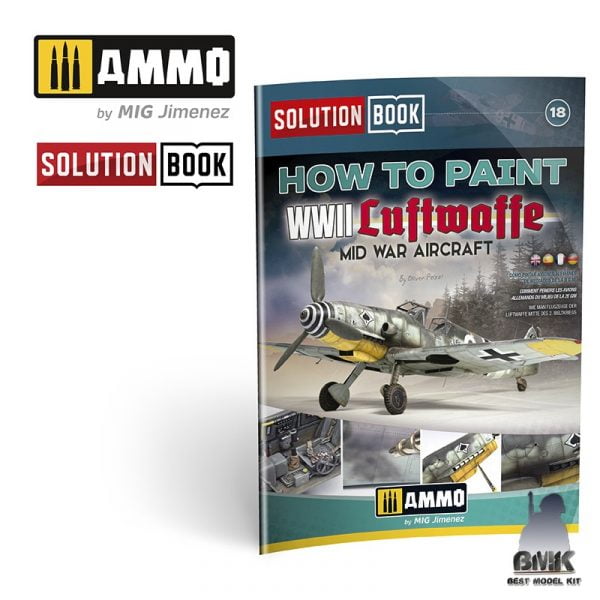 WWII Luftwaffe Mid War Aircraft SOLUTION BOOK (Multilanguage)