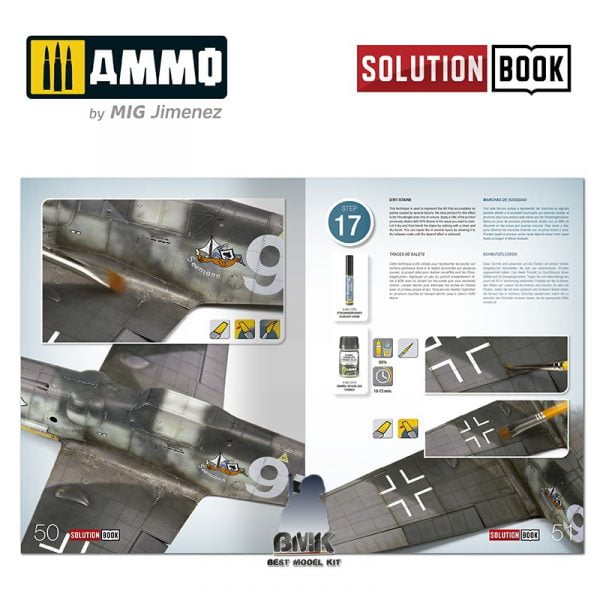 WWII Luftwaffe Mid War Aircraft SOLUTION BOOK (Multilanguage) – Image 6