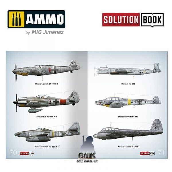 WWII Luftwaffe Mid War Aircraft SOLUTION BOOK (Multilanguage) – Image 10