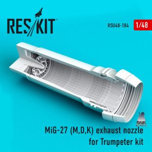 MiG-27 (M,D,K) Exhaust Nozzles (TRUMPETER) 1/48