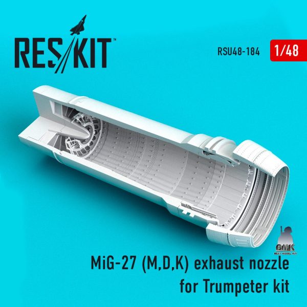 MiG-27 (M,D,K) Exhaust Nozzles (TRUMPETER) 1/48