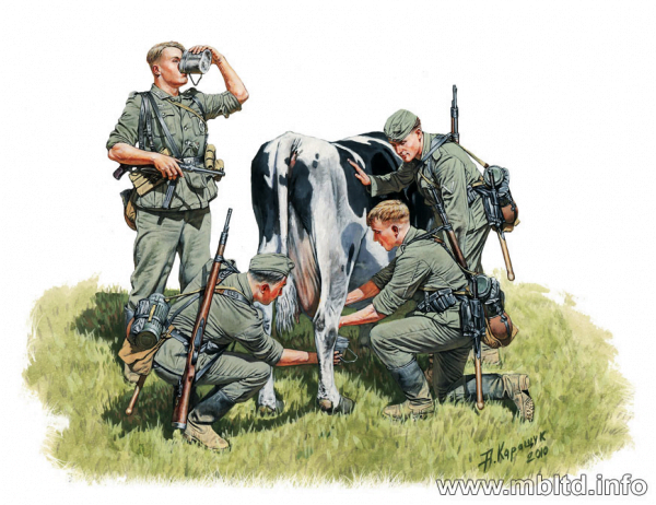 Operation Milk Man - German Intantry WWII