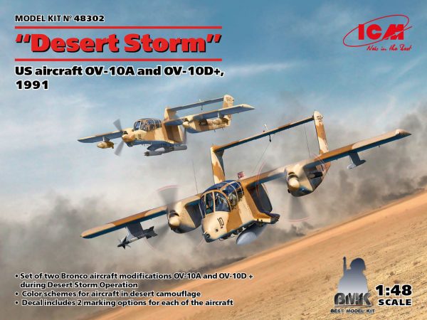 US Aircraft OV-10A and OV-10D+ (1991 Dersert Storm)