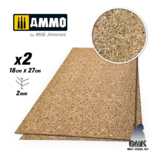 CREATE CORK Medium Grain (2mm) – 2 pcs