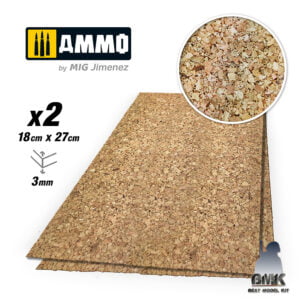 CREATE CORK Thick Grain (3mm) – 2 pcs
