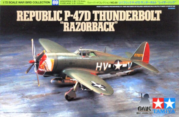 REPUBLIC P-47D THUNDERBOLT "RAZORBACK"