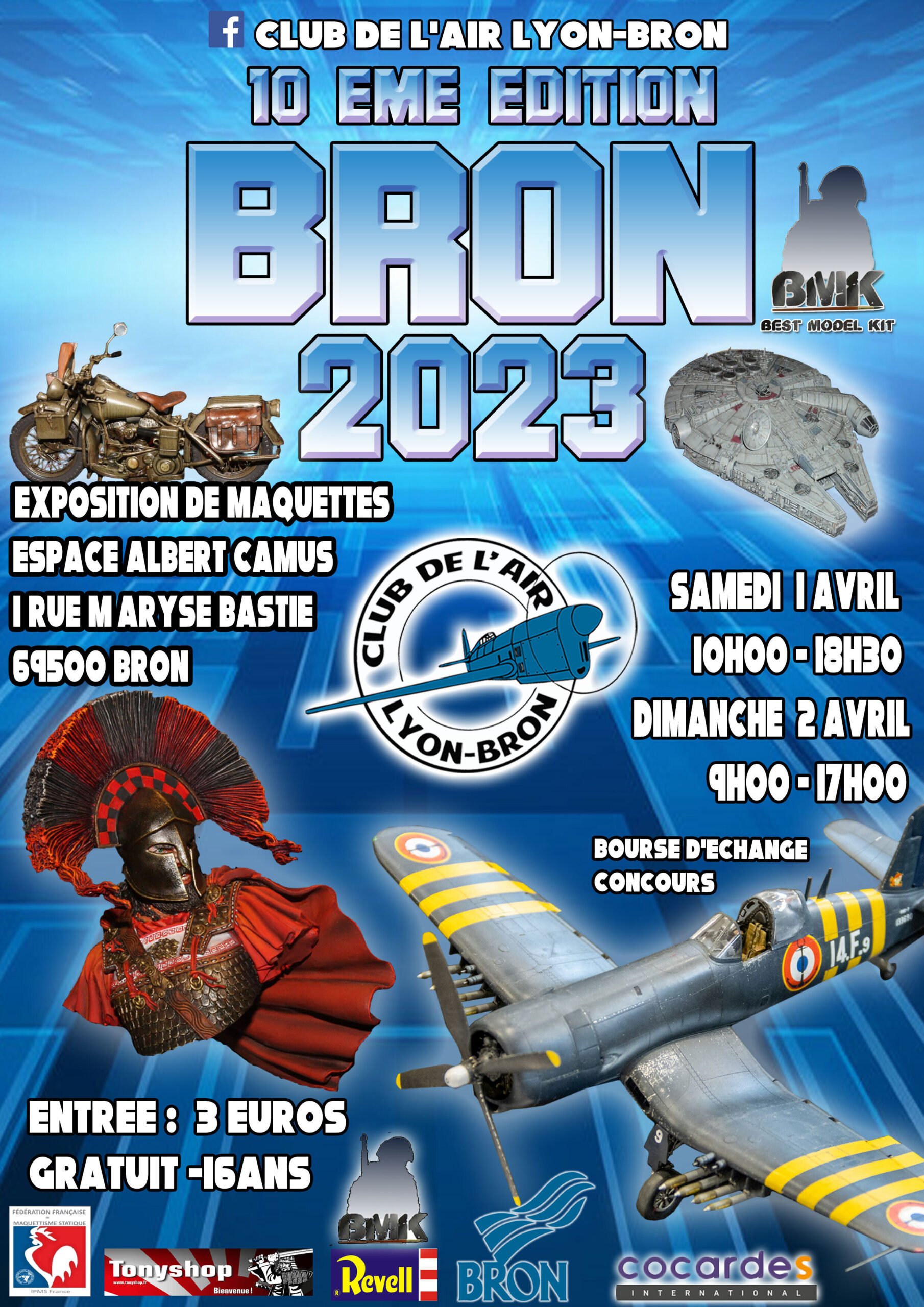 BRON (69 RHÔNE) 10ème édition, exposition de maquettes les 1er et 2 avril 2023 ... Phpd-scaled