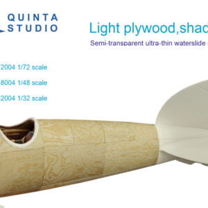 Light plywood, shaded
