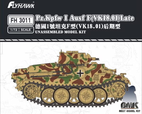 Pz.Kpfw I Ausf F (VK18.01) late