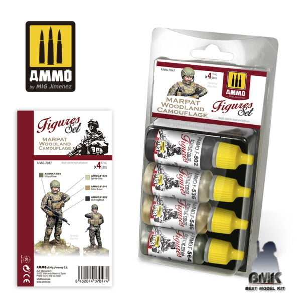 Marpat Woodland Camouflage Figures Set