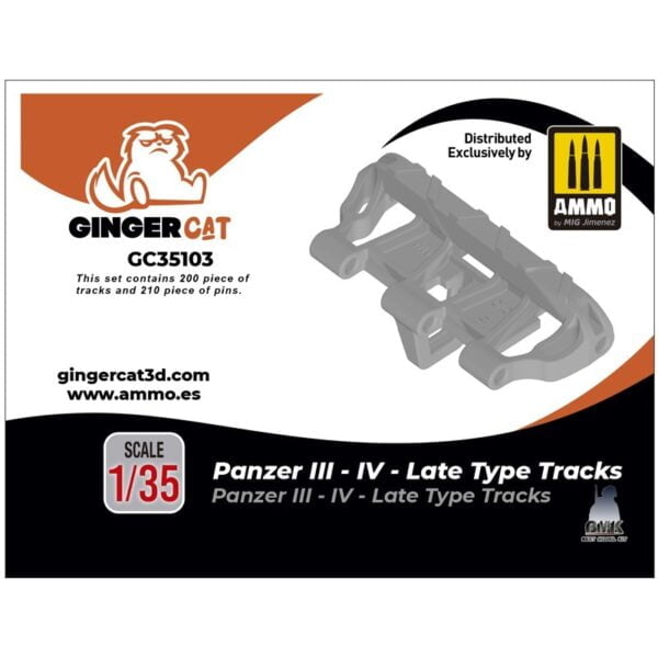 Panzer III - IV Late Type Tracks 1/35