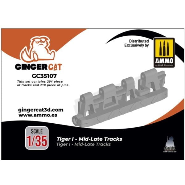 Tiger I Mid-Late Type Tracks 1/35