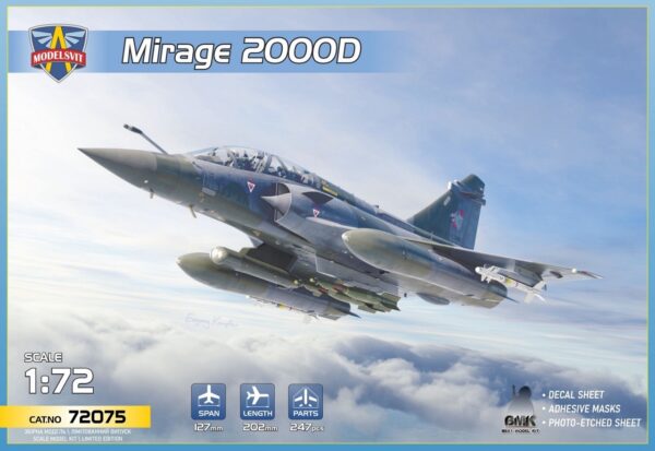 Mirage 2000D with SCALP-E (Shadow Storm) Cruise Missile