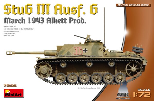 Stug.III Ausf. G March 1943 Alkett Prod