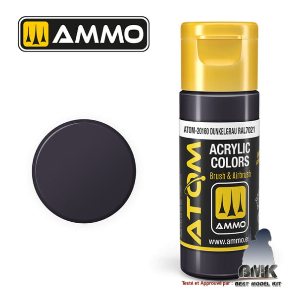 ATOM COLOR Dunkelgrau RAL7021