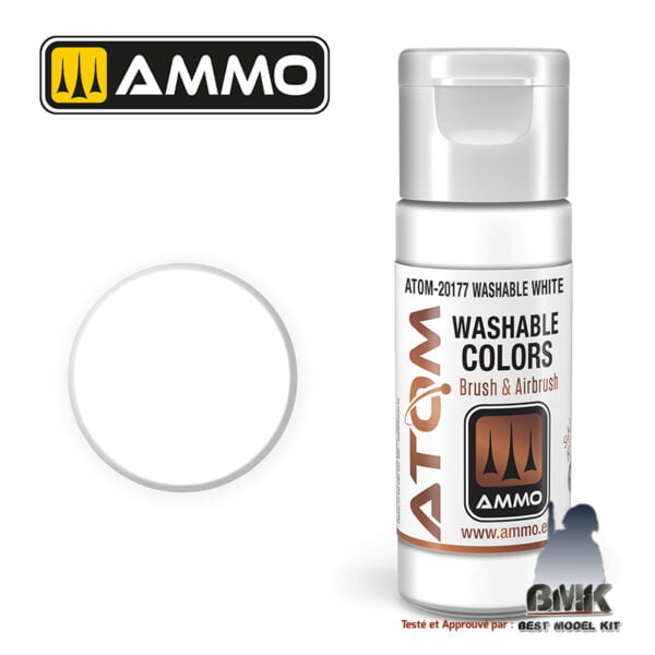 ATOM WASHABLE White