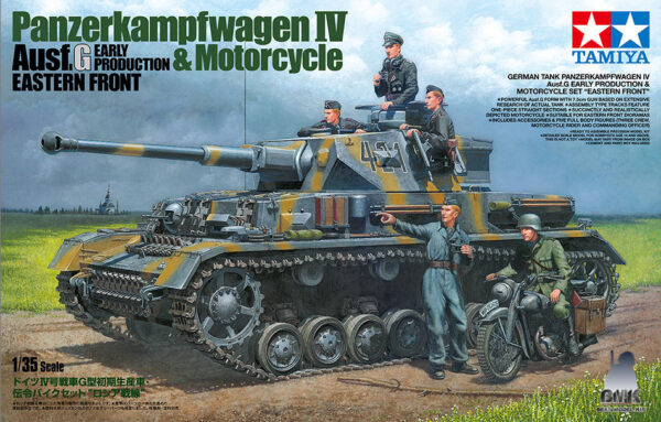 Panzerkampfwagen IV Ausf.G & Motorcycle Eastern Front