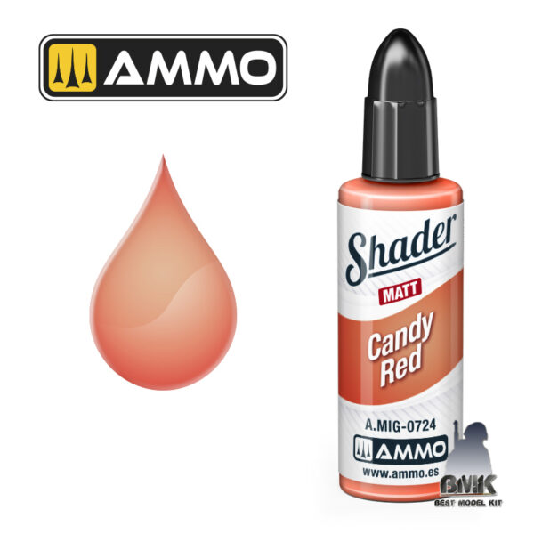 MATT SHADER Candy Red / MATT SHADER Rojo Caramelo