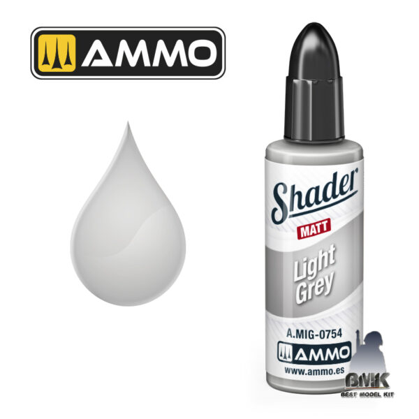 MATT SHADER Light Grey / MATT SHADER Gris Claro