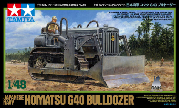 Komatsu G40 Bulldozer Japanese Navy
