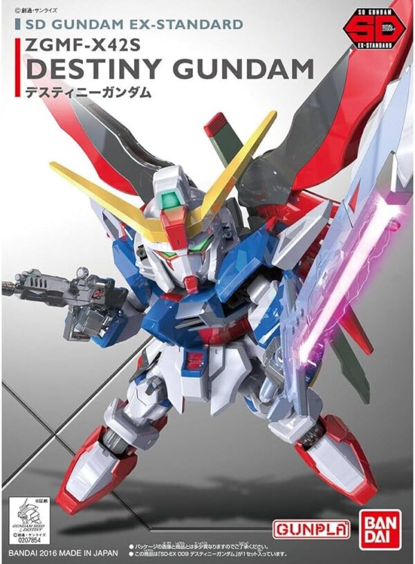Gundam Gunpla Sd Gundam Ex-Standard Destiny Gundam