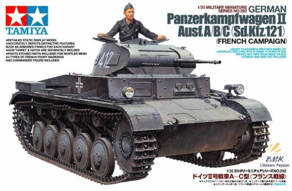 PanzerKampfwagen II Ausf.A/B/C (Sd.Kfz.121) French Campaign