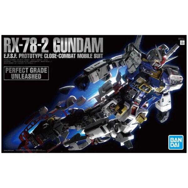 Gundam Gunpla PG 1/60 Unleashed RX-78-2 Gundam