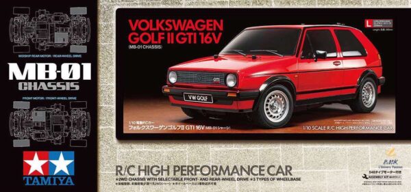 Volkswagen Golf GTI II 16v (chassis BT-01)