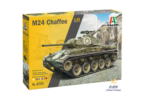 M24 Chaffee (5 décos dont 1 FRANCE)
