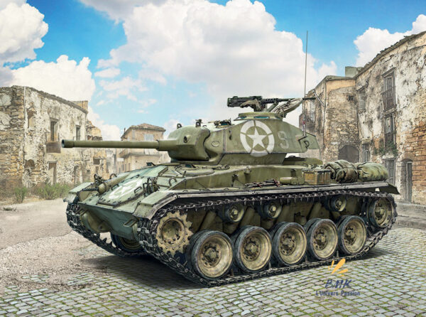 M24 Chaffee (5 décos dont 1 FRANCE) – Image 4